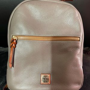 Dooney & Bourke pebble leather elephant backpack